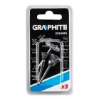 Csapos Kefe Készlet Graphite 55H066 3 R