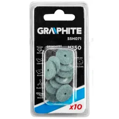 Csiszolókorong Graphite 55H071 10db