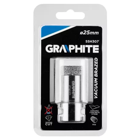 Körkivágó Graphite 55H307 Gyémántos 25 mm M 14