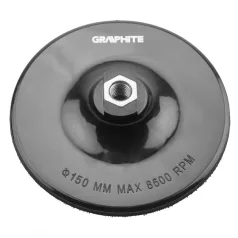 Rugalmas Csiszolótányér Graphite 55H826 150 mm