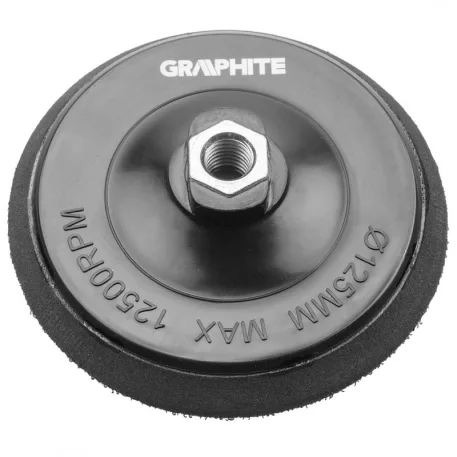 Rugalmas Csiszolótányér Graphite 55H827 125mm