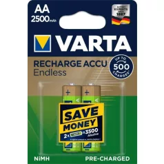 Akkumulátor Varta Ceruza AA 2500 mAh /2 db