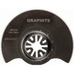   Fűrészlap Graphite 56H002 Multifunkciós Géphez, 85 mm, Fához