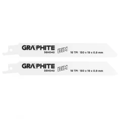 Orrfűrészlap Graphite 56H040 150X19X0,9 mm/2 db