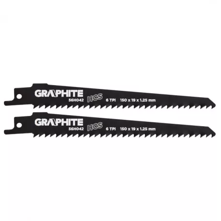 Orrfűrészlap Graphite 56H042 150X19X1,25 mm/2 db