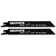 Orrfűrészlap Graphite 56H045 150X19X1,25 mm/2 db