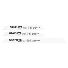 Orrfűrészlap Készlet Graphite 56H048 Bim /3db