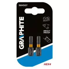 Behajtótüske Graphite 56H507 Hex4/2 db