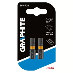 Behajtótüske Graphite 56H508 Hex5/2 db