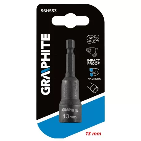 Csavarbehajtó  Graphite 56H553 M13 65 mm 1/4