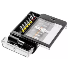 Behajtótüske Készlet Graphite 56H616 15 Részes