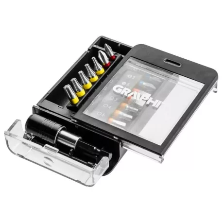 Behajtótüske Készlet Graphite 56H616 15 Részes