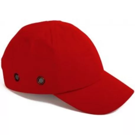 Fejvédős Baseball Sapka - Piros