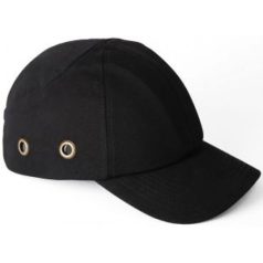 Fejvédős Baseball Sapka - Fekete