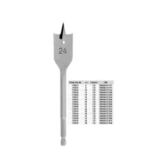 Lapos Marófúró Graphite 16 mm 57H222