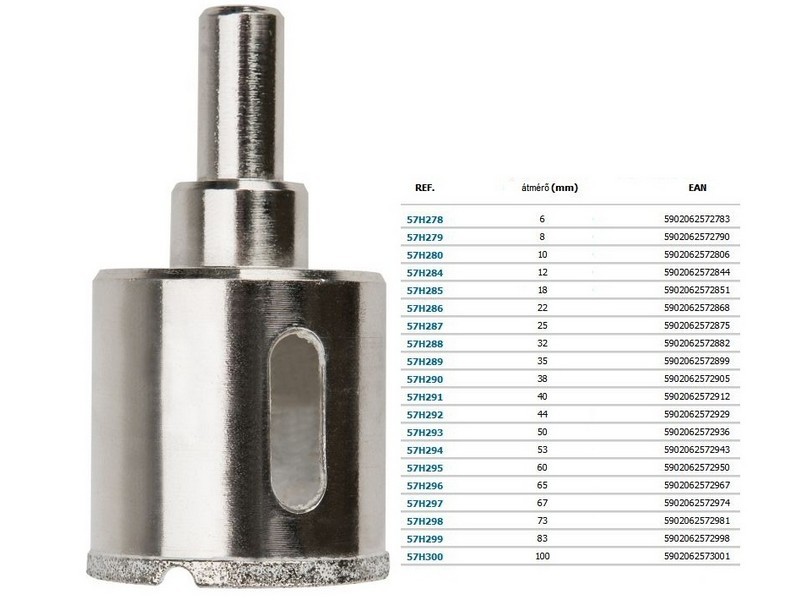 Сверло алмазное Graphite 38мм (5902062572905)