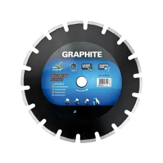 GYÉMÁNTVÁGÓ GRAPHITE 57H614 350MM SZEGM LÉZER