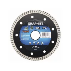 Gyémántvágó Graphite 57H621 125 mm Turbo Vékony
