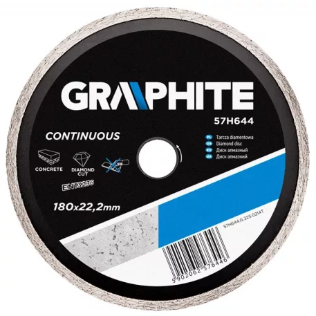 Gyémántvágó Graphite 57H644 180 mm Vizes