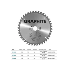KÖRFŰRÉSZLAP GRAPHITE 57H681 216x30 Z 60