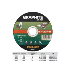 VÁGÓKORONG GRAPHITE 230X3,2 KŐ 57H725