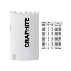 LYUKFŰRÉSZ GRAPHITE 57H932 BIMETAL 83 MM