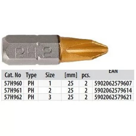 Behajtótüske Graphite 57H960 Ph1/2 db
