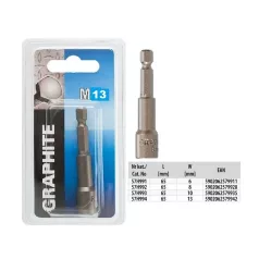Csavarbehajtó Graphite 57H994 M13 65 mm 1/4