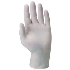   Latex Púder Nélküli Vizsgálókesztyű/100 db (L) Zöld doboz