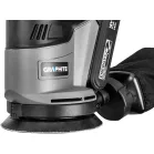 Graphite Akkus Excentercsiszoló 58G014 Energy+ 18V, LI-ion, 125 mm, Akku Nélkül