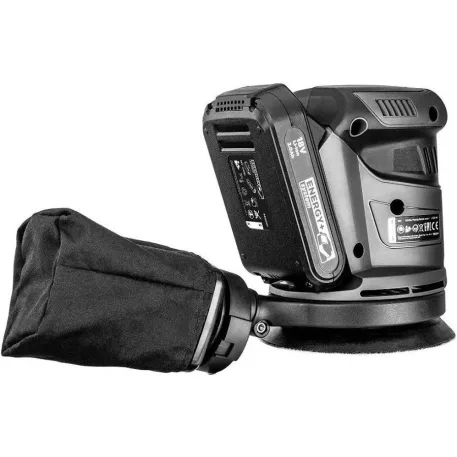 Graphite Akkus Excentercsiszoló 58G014 Energy+ 18V, LI-ion, 125 mm, Akku Nélkül