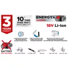 Graphite Akkus Orrfűrész  Energy+ 58G096 18V Li-Ion , Akku Nélkül
