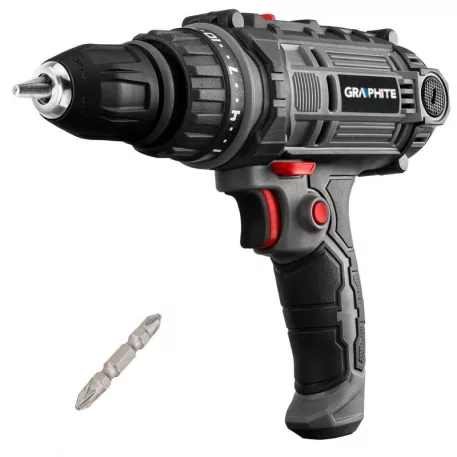 Graphite Fúró-Csavarozó 58G793 300W 10mm Gyorstokmány+Koffer