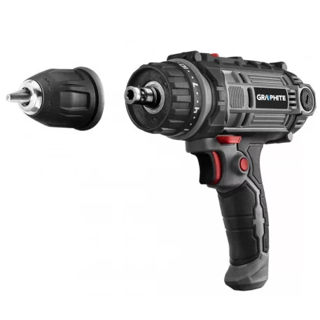 Graphite Fúró-Csavarozó 58G793 300W 10mm Gyorstokmány+Koffer
