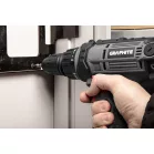 Graphite Fúró-Csavarozó 58G793 300W 10mm Gyorstokmány+Koffer