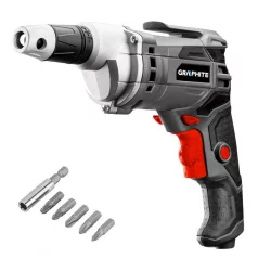   Graphite Fúró-Csavarozó 58G794 520W Kuplungos 0-4200 Ford.+Koffer
