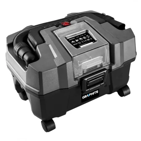 Akkus Porszívó Graphite 58G105 Energy+ 18V 10L Akku Nélkül