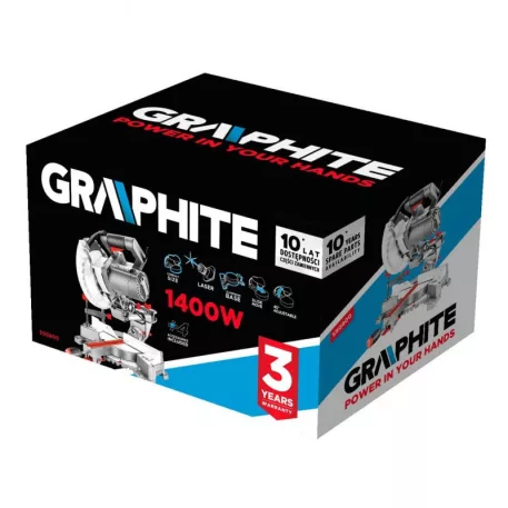 Graphite Gérvágógép 59G800 1400W, 185 mm