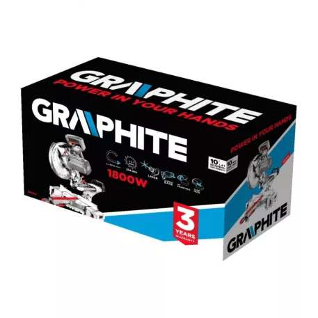 Gérvágógép Graphite 59G812 1800W 255mm