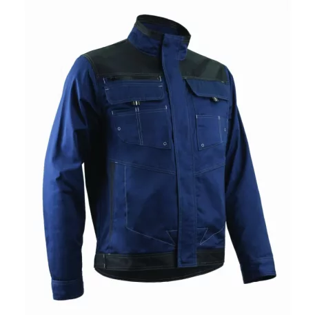 Barva sötét kék munkakabát 4XL