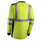 Ekhi hosszú ujjú fluo lángálló és ant. Póló (Láthatósági sárga 2XL)