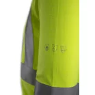 Ekhi hosszú ujjú fluo lángálló és ant. Póló (Láthatósági sárga 3XL)