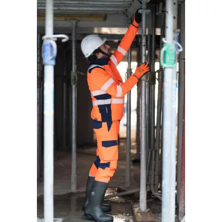 Flake fluo thermo dzseki (Láthatósági narancsárga XXL)