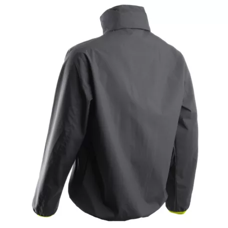Froggy sötétszürke/lime softshell dzseki (3XL)