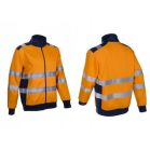 Gokkan Hi-Viz narancs cipzáras pulóver (XL)