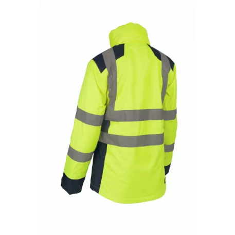 Coverguard Hora fluo női télikabát sárga/sötétkék (L)