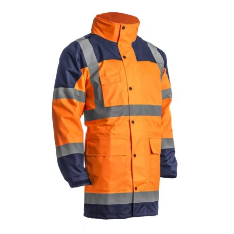 Hydra Hi-Viz narancs PU esőkabát (M)