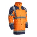 Hydra Hi-Viz narancs PU esőkabát (XL)