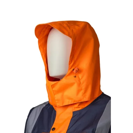 Hydra Hi-Viz narancs PU esőkabát (XL)