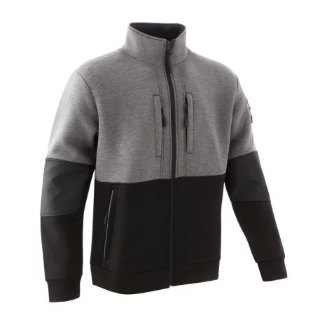 Kangaru fekete/szürke Sokzsebes dzseki (L)